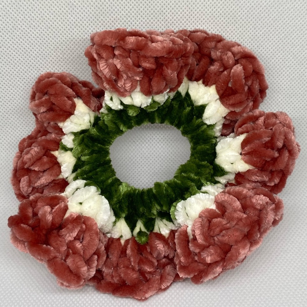 Plush Handmade Scrunchie - Oversized and Super Soft, Gentle on Hair NWOT